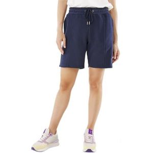 Mexx Elegante katoenen casual shorts voor dames, navy, L