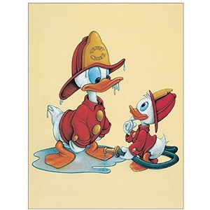 Artopweb TW15411 Disney - Chief Donald Duck decoratieve panelen, multikleurig, 30 x 41 cm