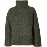 Selected - Gabriella - Gebreide Trui - Hoge Hals - Lange Mouwen