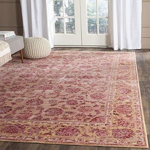 Safavieh Woonkamer tapijt, VAL113, geweven polyester, roze/meerkleurig, 120 x 180 cm
