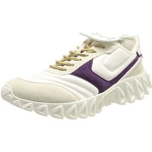 PANTOFOLA D'ORO 1886 Sneakerbal, veterschoenen voor dames, Wit, 38 EU