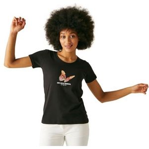 Regatta Filandra VIII T-shirt voor dames, Zwart