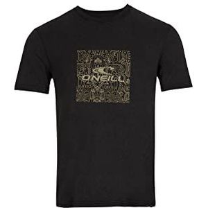 O'NEILL Tees T-shirt met korte mouwen Cube Fill T-shirt, 19010 zwart uit, regular (set van 2) voor heren