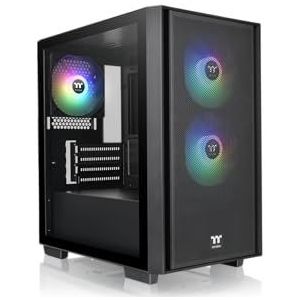 Thermaltake - Versa H16 Tg Argb - PC Behuizing - Zwart - SPCC - Gehard Glas