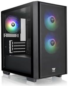 Thermaltake - Versa H16 Tg Argb - PC Behuizing - Zwart - SPCC - Gehard Glas