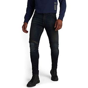 G-Star Raw heren skinny jeans 5620 3D Zip Knee Skinny,Blauw (Worn in Moss C051-c777),27W / 32L