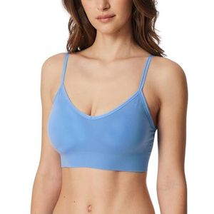 Schiesser Damesbustier met verwijderbare pads - casual naadloos, Lichtblauw_181102, S
