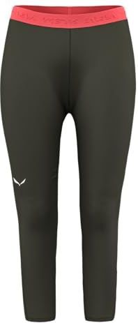 Salewa Cristallo Warm Alpine Merino Responsive 3/4 Basislaag Broek