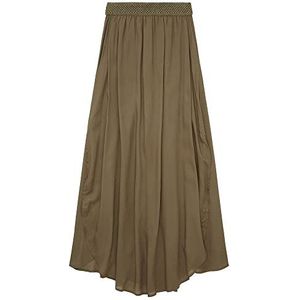 TOM TAILOR Maxi rok voor dames, 11848 Jungle Bodem Groen, 38