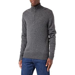 Schott NYC Pullover/sweater voor heren, Grijs (antraciet), XXL