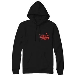 POST MALONE Uniseks Hollywood's Bleeding, zwarte capuchontrui, zwart, M