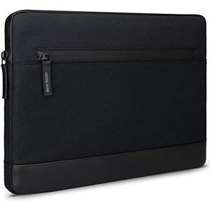 Adore June 14,6 Inch Bent Tablet Tas Zwart compatibel met Galaxy Tab S9 Ultra en Tab S8 Ultra, duurzame gerecyclede stoffen, waterdichte ritsen en opvouwbare penhouder voor S-Pen