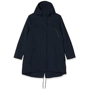 James Harvest Dames Hustbridge Dames stadsjas, Blauw (zwart), L