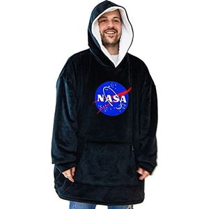 Cotton Division UXNASADSP002 sweatshirt met capuchon, zwart, eenheidsmaat