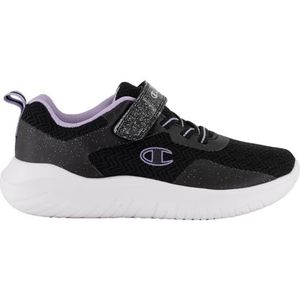 Champion Athletic-Softy Evolve G PS, Sneakers voor meisjes, zwart/paars (KK009), 30 EU, Zwart Paars Kk009