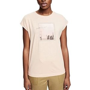 ESPRIT T-shirt voor dames, 689/Naakt 5, XS