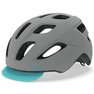 Giro Unisex's Trella Urban Helm, mat grijs/donker blauw, 50-57 cm