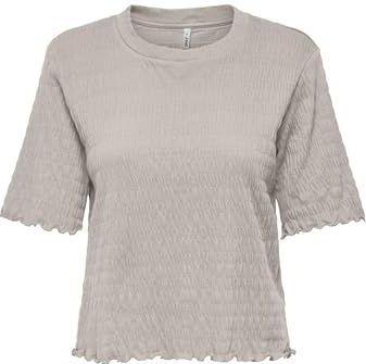 ONLY - ONLGAILA O-NECK TOP BOX JRS - Blouse - Katoen - Korte Mouwen