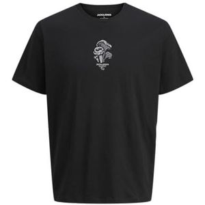 JACK & JONES Jjkento Tee Ss Crew Neck, zwart, XS