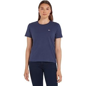 Tommy Jeans - T-shirt - Casual - Zwart - Biologisch Katoen