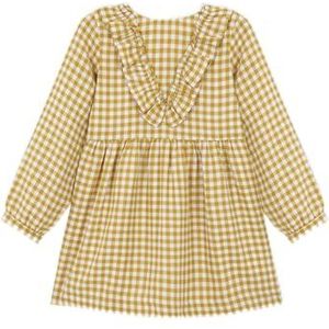 Gocco Vichy-jurk met ruches, voor meisjes