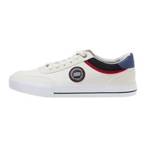 JACK & JONES Herensneakers, Bright White Detail Navy Blazer, 42 EU