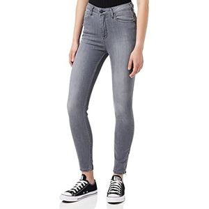 LeedamesSkinny jeansScarlett High Zip,Gris (New Grey Wp).,28W / 35L