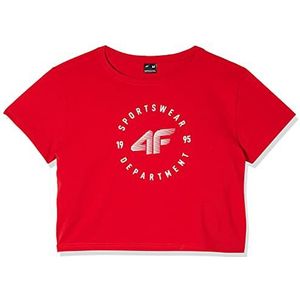 4F H4L20-TSD020-62S T-shirt Vrouw, Rood