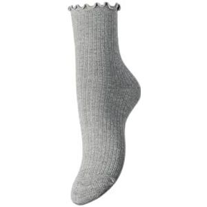 Pcafia Socks Noos, lichtgrijs gem., Eén Maat
