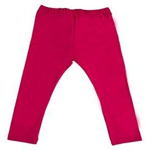 maximo Meisjesbroek legging, jersey, effen, effen, rood (donkerroze 57), 128 cm
