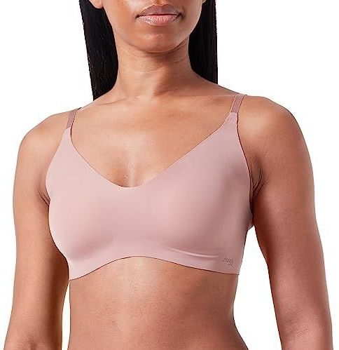 Sloggi - Damestop - Chocolade - Bralette - Ultralichte Microvezel - Verstelbare Schouderbanden