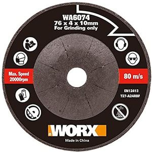 WORX WA6074 76mm Slijpschijf voor WX801 Chopper