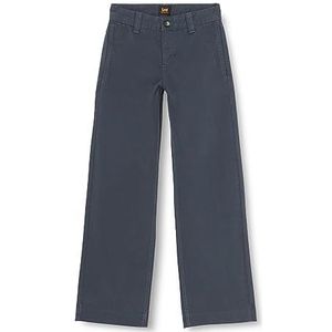 Lee Dames Straight Chino Pants, Deep Water, 30W x 33L