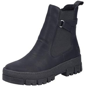 Rieker - Chelseaboots - Zwart - Winterlaarsjes met Warme Voering