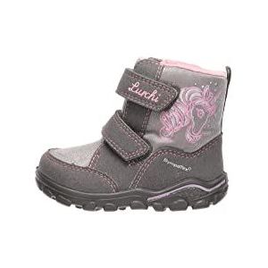 Lurchi Kamilye-Sympatex Sneakers voor babymeisjes, grijs roze, 20 EU Weit