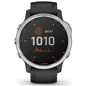 GARMIN Fenix 6S Solar, GPS Multisport Smartwatch, Zonne-Oplaadfunctie, 1,3-inch Display, Sport-apps, Garmin Pay, Waterdicht tot 10 ATM