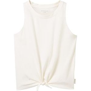 TOM TAILOR meisjes top, 12906 - Wool White, 128 cm