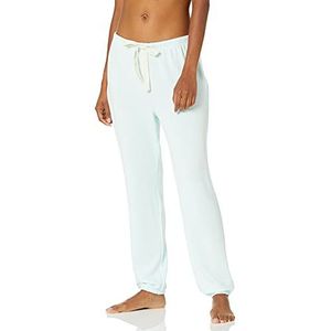 Amazon Essentials Lichtgewicht lounge badstof joggingbroek pyjamabroek voor dames (verkrijgbaar in grote maten), Aqua Blauw, Small