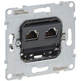SEANO - RJ45-Inzetstuk - UTP - IP 20 - IK 04 - Recycled Kunststof