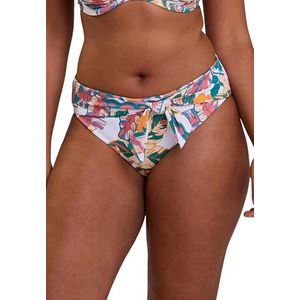 Fidji - Bikinislip - Wit - Exotische Print - 80% Polyamide