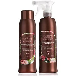 BRAZILIAN SECRETS HAIR BSH Pro Keratine Purifying Shampoo, 500 ml, zwart, standaard