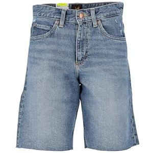 Lee - Rider Loose - Korte Jeans - Grijzig Middenblauw
