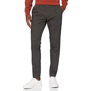 bugatti Heren Slackhose 4087 vrijetijdsbroek, taupe, 34