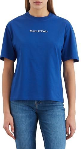 Marc O'Polo Shirt  royal blue/koningsblauw / wit