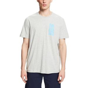 ESPRIT Heren T-shirt, 044/lichtgrijs 5, M