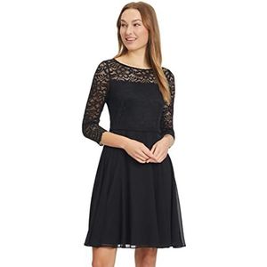 Vera Mont Dames 8676/4000 jurk, zwart, 30, zwart, 30 NL