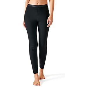 Damart - Leggings van molton, Zwart, M