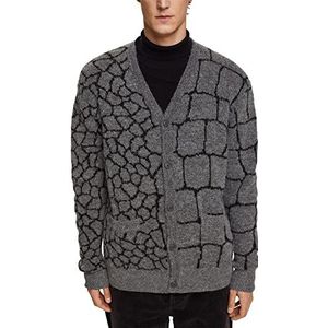 ESPRIT Collection Heren 112EO2I303 trui, 024/DARK Grey 5, XXL, 024/donkergrijs 5, XXL