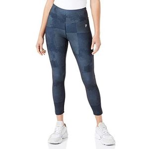 FILA Radda AOP High Waist 7/8 Tights-Black Pills Camo AOP-XL
