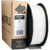 3DFILS - PETG-filament wit voor 3D-print (1,75 mm / 1 kg, wit)